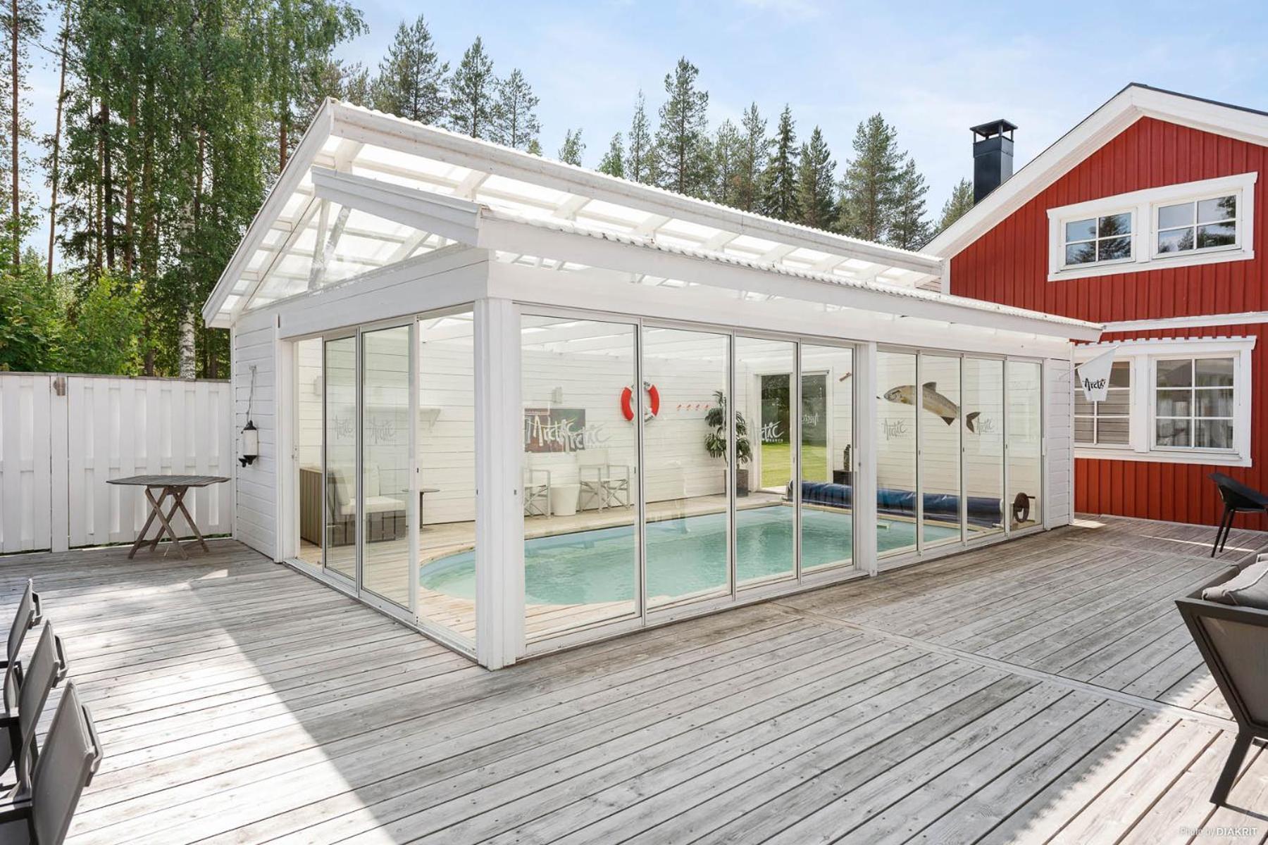 Villa Arctic Ranch Överkalix Exterior foto